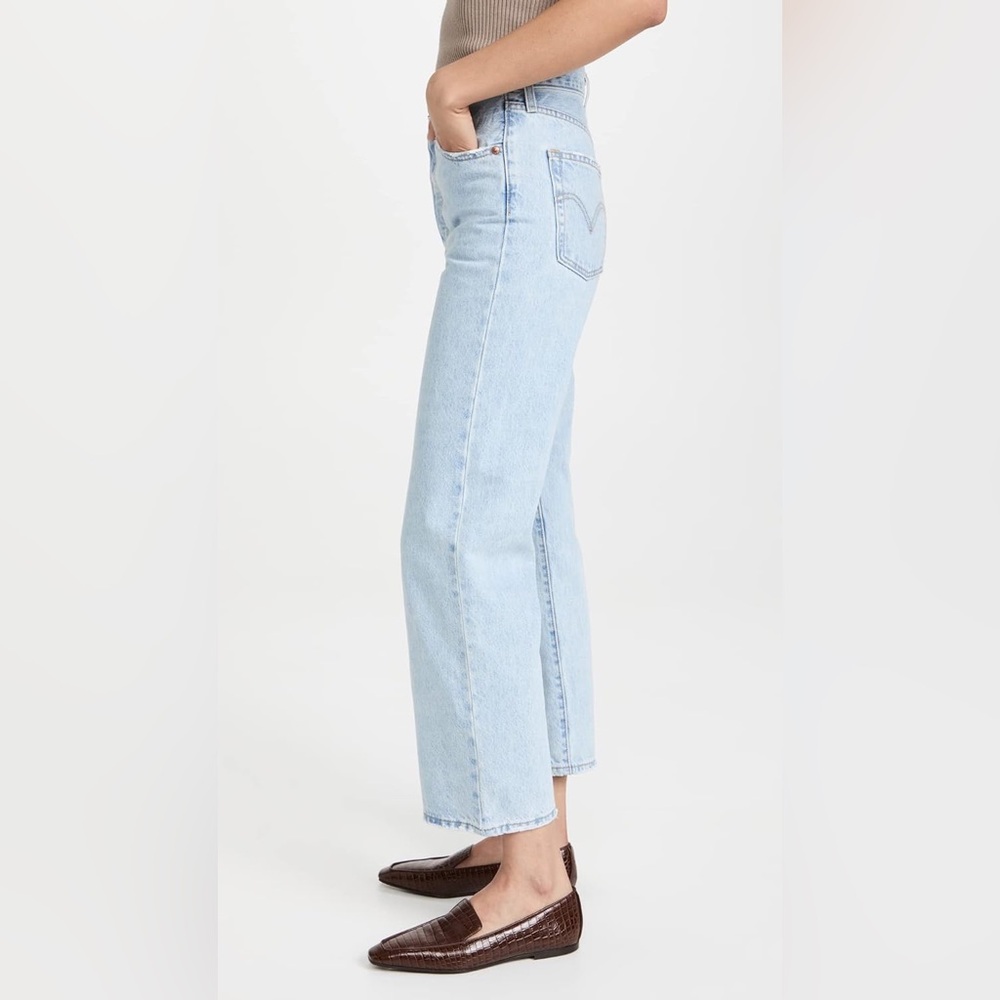 Levi’s Denim Jeans - Women’s Ribcage Straight Ankle Jeans - Size 29 - Light Blue - Picture 3 of 13